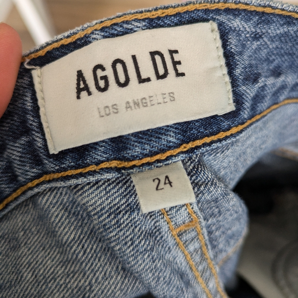 Agolde Riley crop - Picture 2 of 4